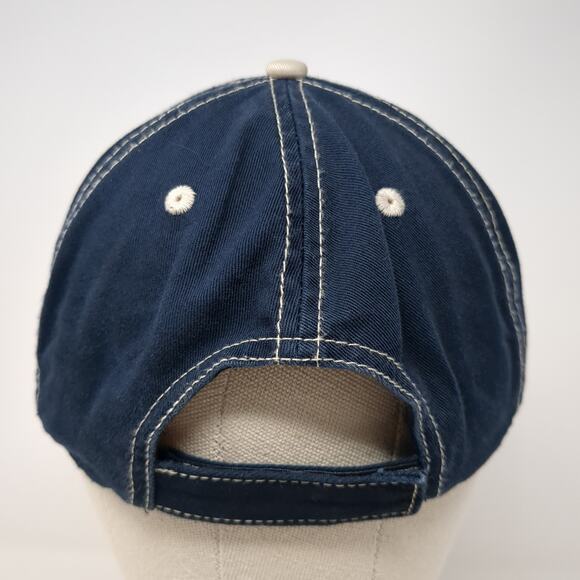 The Living Desert California Strapback Hat Blue One Size Embroidered - Picture 6 of 9